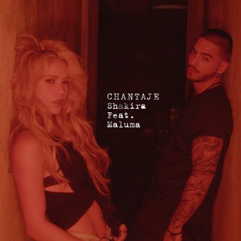  Абложка альбома - Рингтон Shakira feat Maluma - Chantaje  